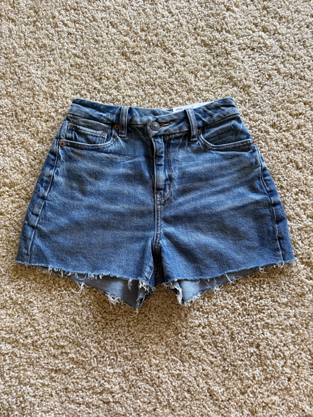 American‎ Eagle Curvy Mom Short Super High Rise Stretch Size 00
